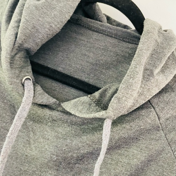 Green Tye-Dye Print Accent Hoodie - Picture 3 of 4